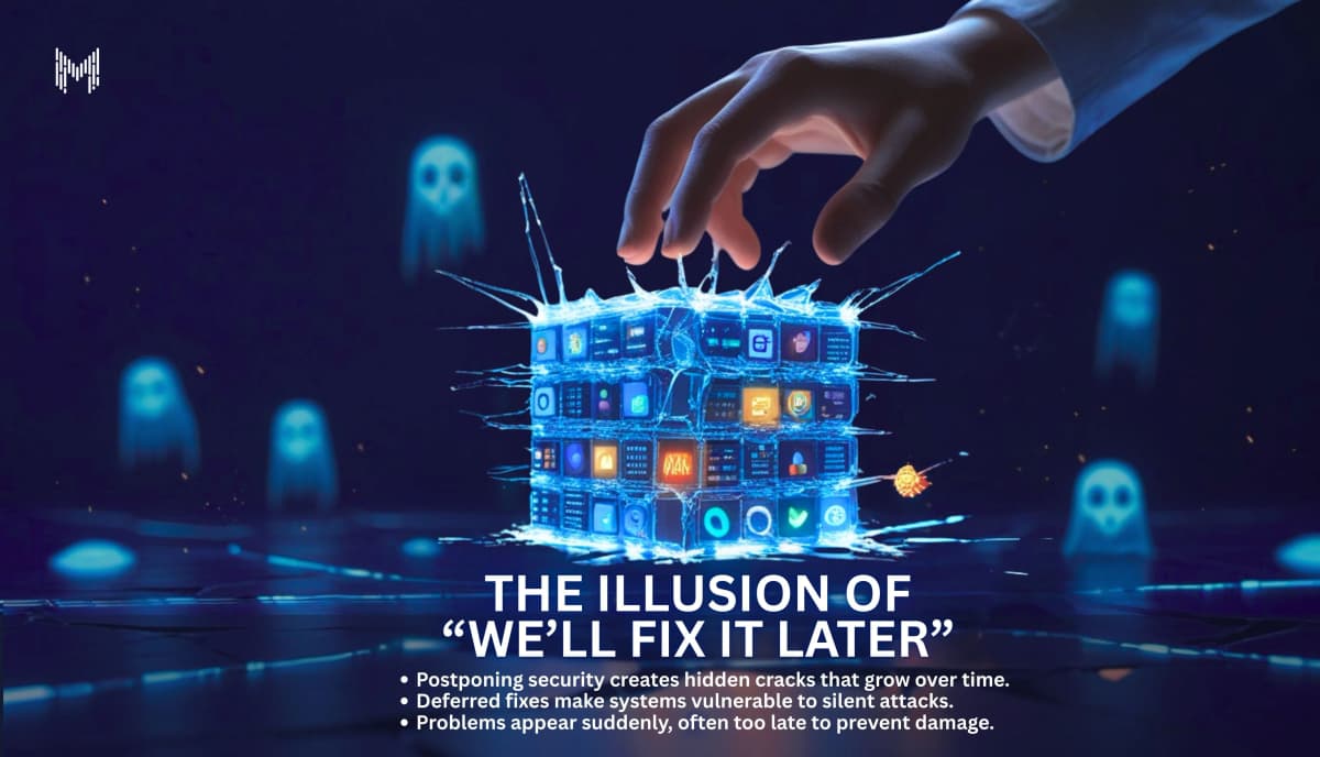 The Illusion of 'We'll Fix It Later'