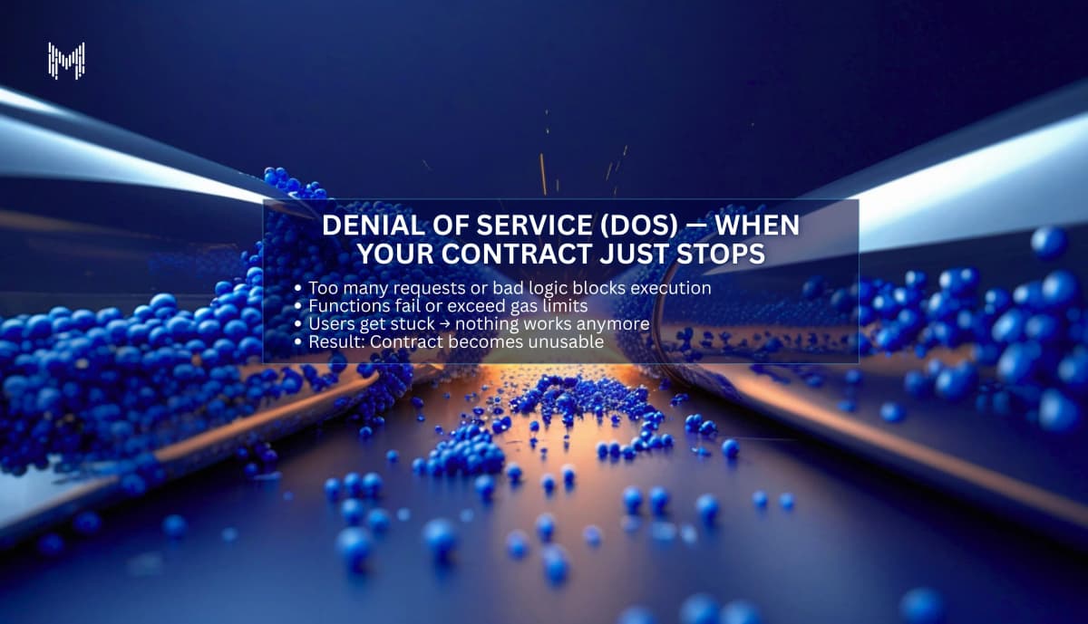 Denial of Service (DoS) : When Your Contract Just Stops
