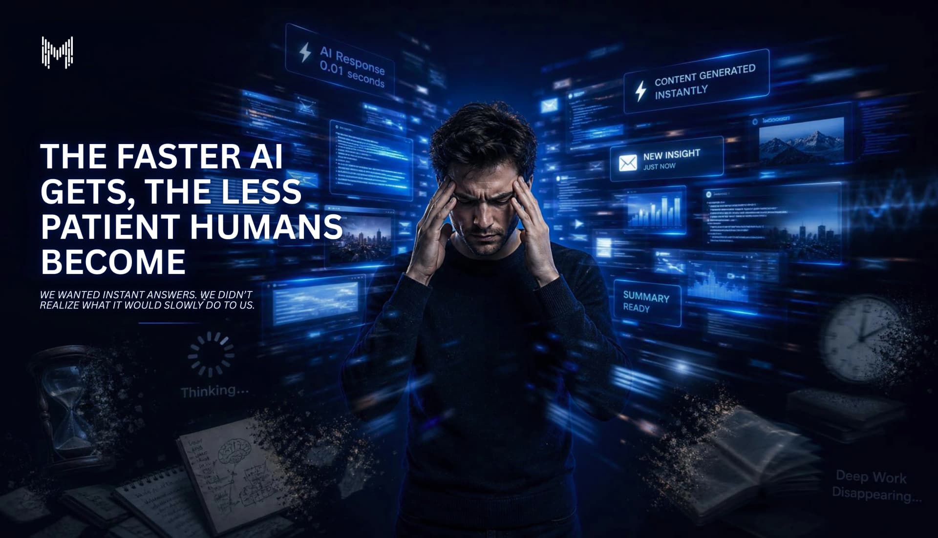 The Faster AI Gets, The Less Patient Humans Become